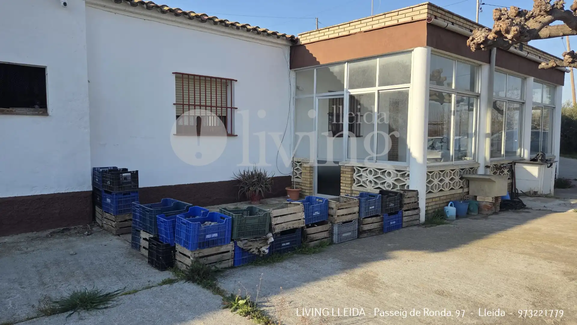 Exterior view of Houses for sale in Lleida  with Heating, Private garden and Storage room