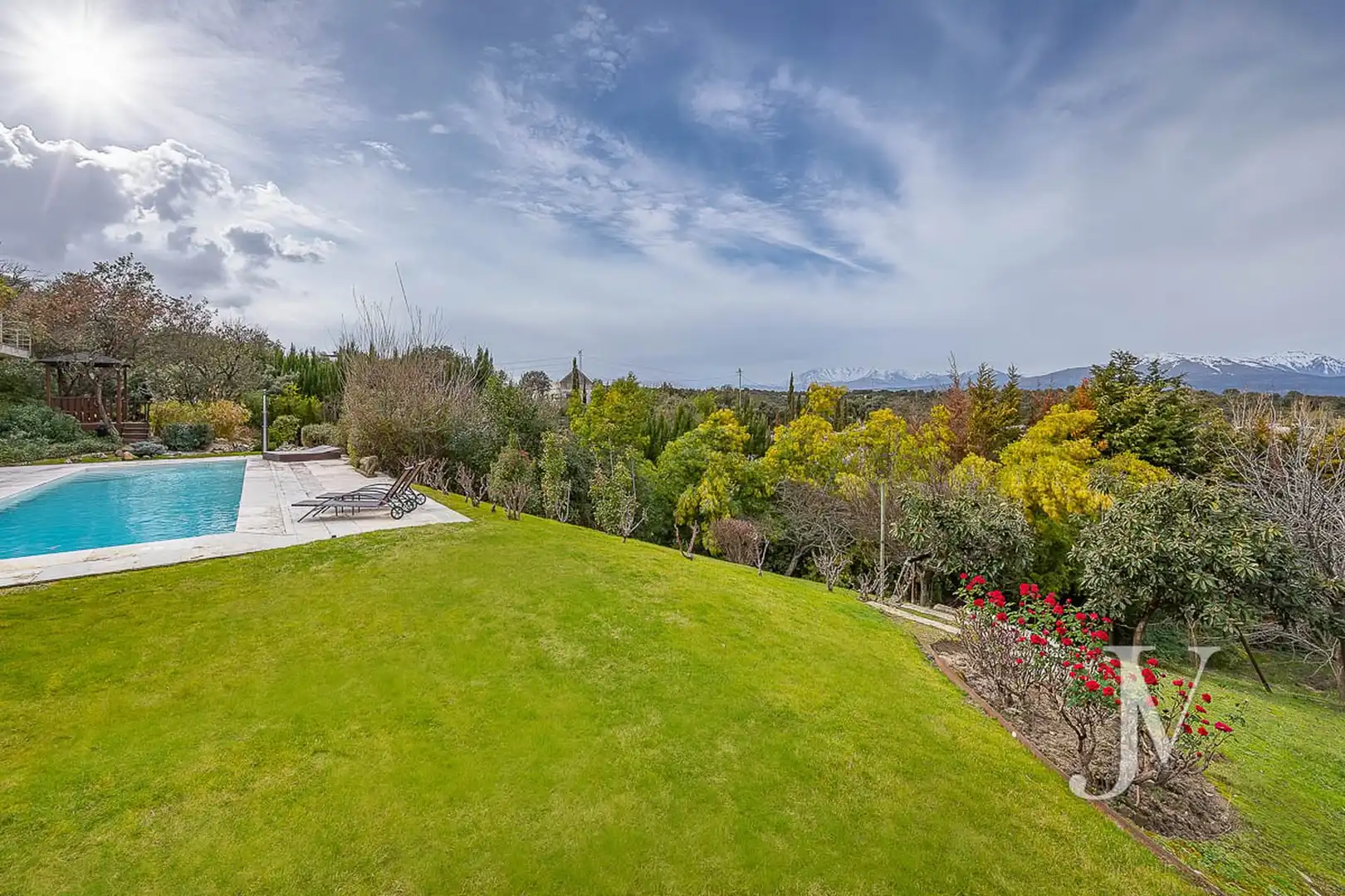 Garden of Houses for sale in Ciudalcampo  with Air Conditioner, Heating and Private garden