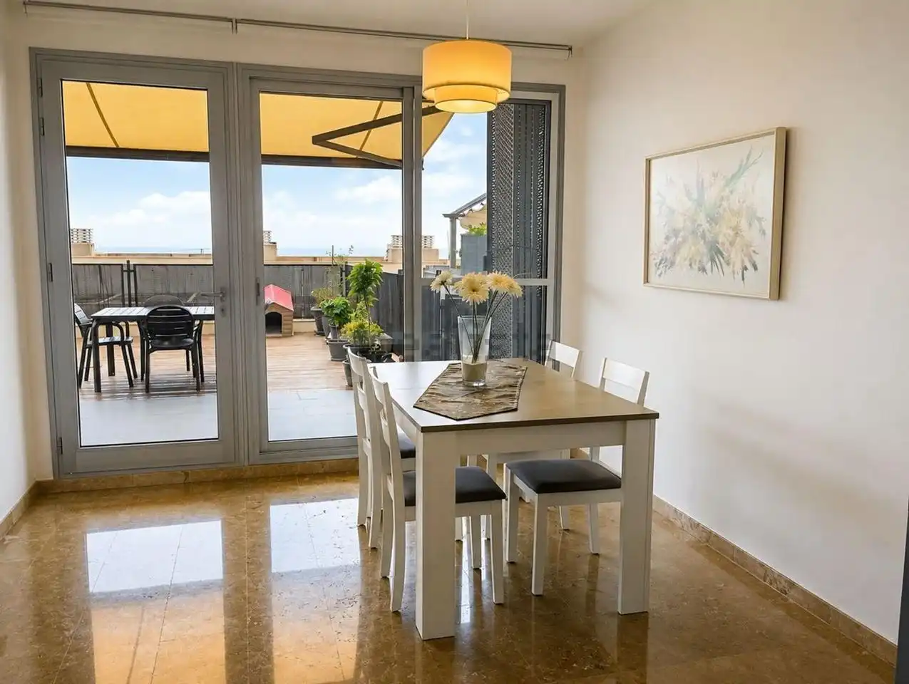 Comedor de Casa o chalet en venta en Peñíscola / Peníscola con Aire acondicionado, Jardín privado y Terraza