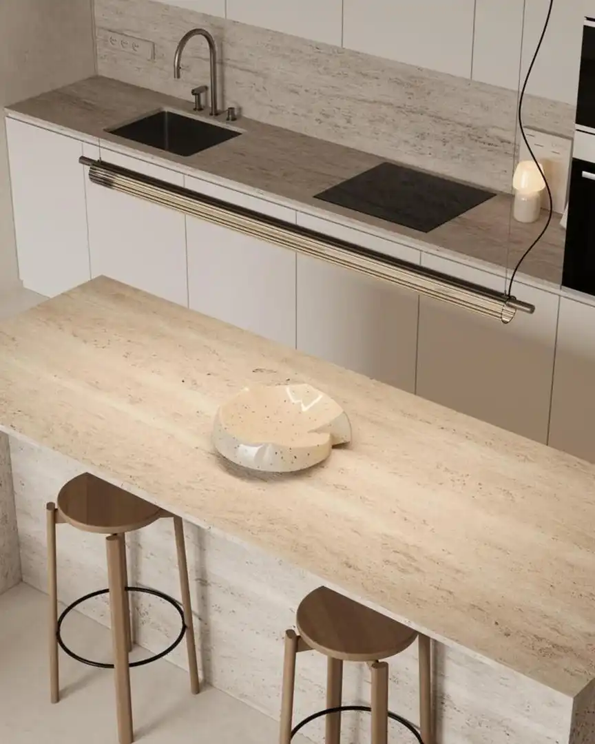 Cuina de Apartament de lloguer en Marbella amb Aire condicionat, Calefacció i Terrassa
