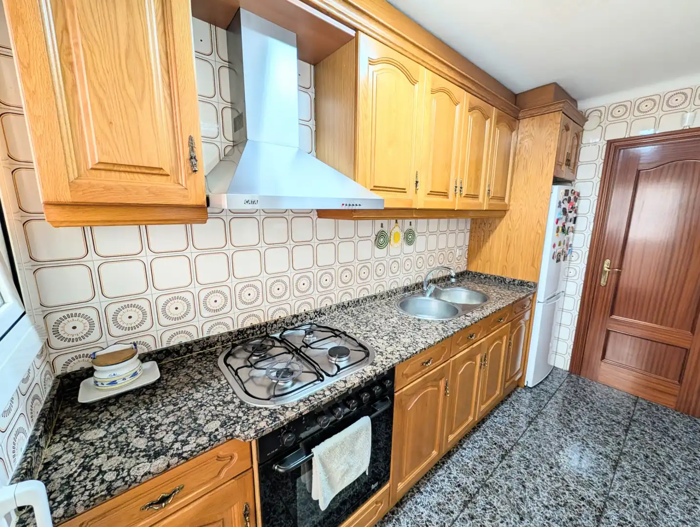 Cocina de Piso en venta en Badalona con Aire acondicionado, Amueblado y Balcón