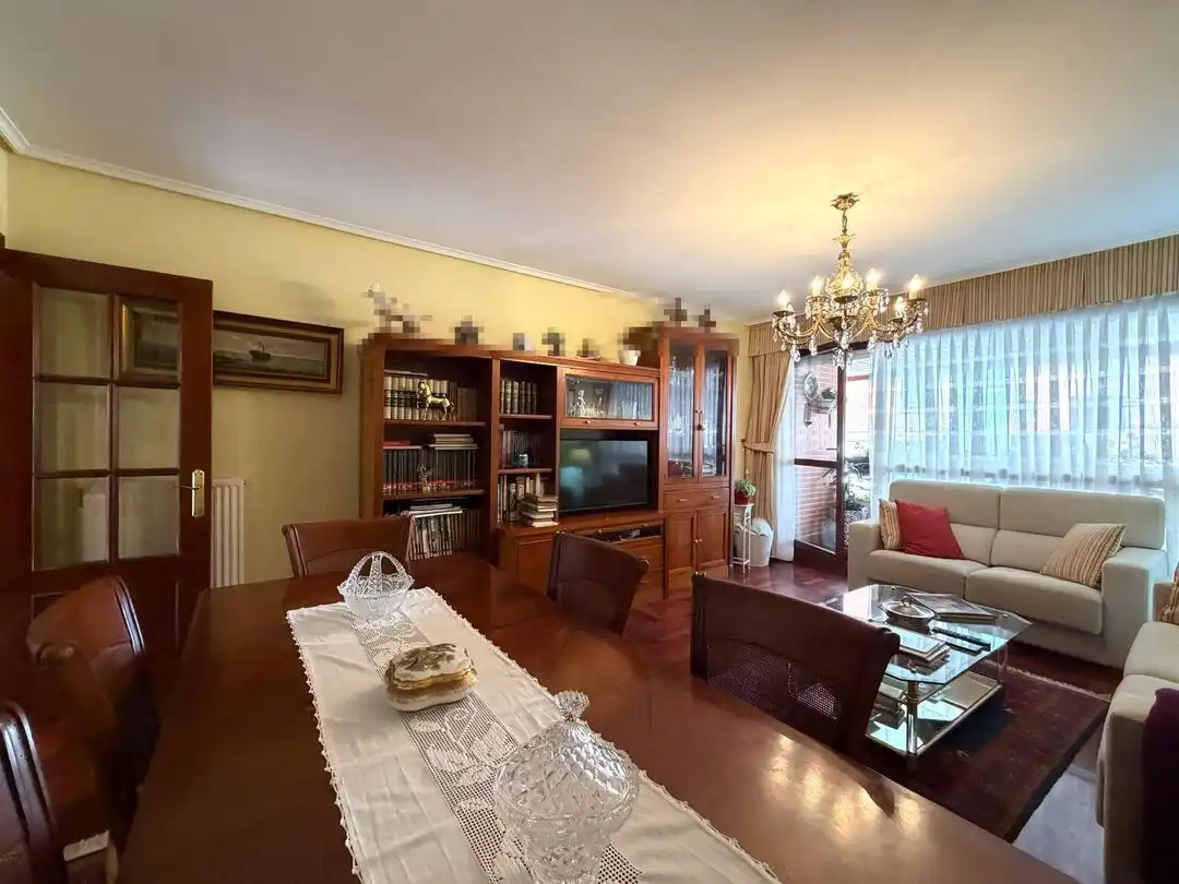 Sala de estar de Piso en venta en Sopela con Calefacción y Trastero
