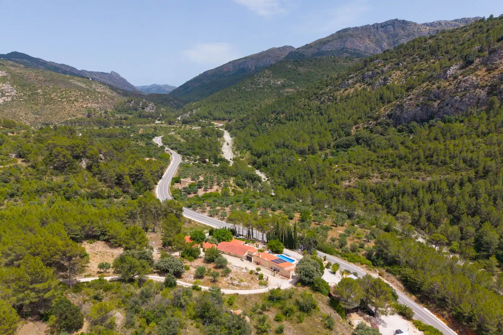 Vista exterior de Casa o chalet en venta en Castell de Castells con Aire acondicionado, Calefacción y Jardín privado