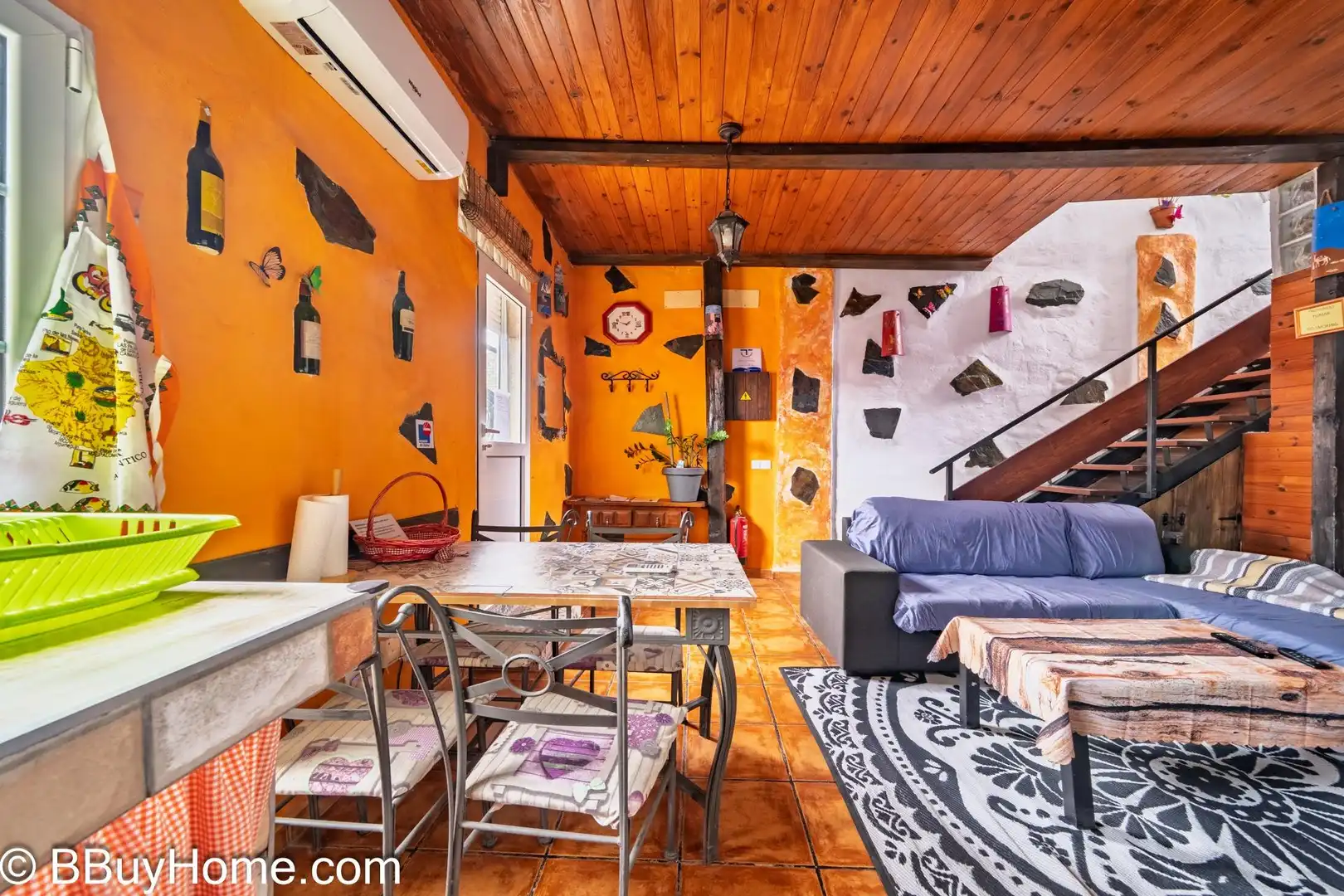 Wohnzimmer von Wohnung zur Miete in Las Palmas de Gran Canaria mit Klimaanlage, Heizung und Terrasse