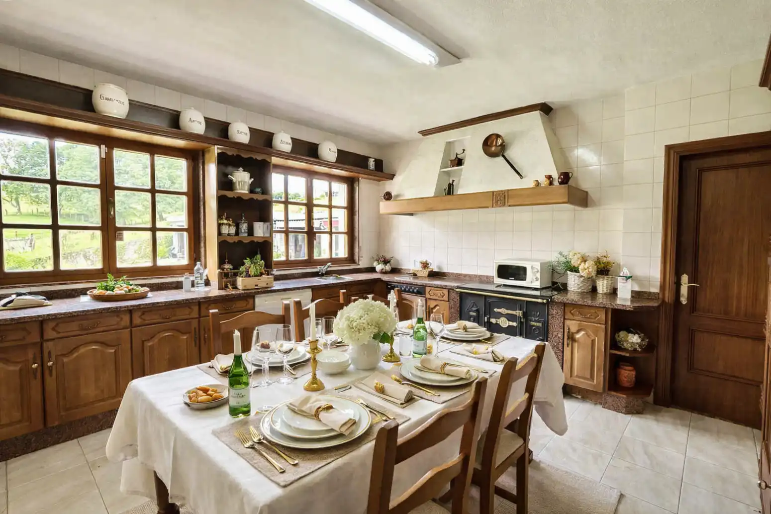 Kitchen of Houses for sale in Sariego  with Heating, Private garden and Parquet flooring