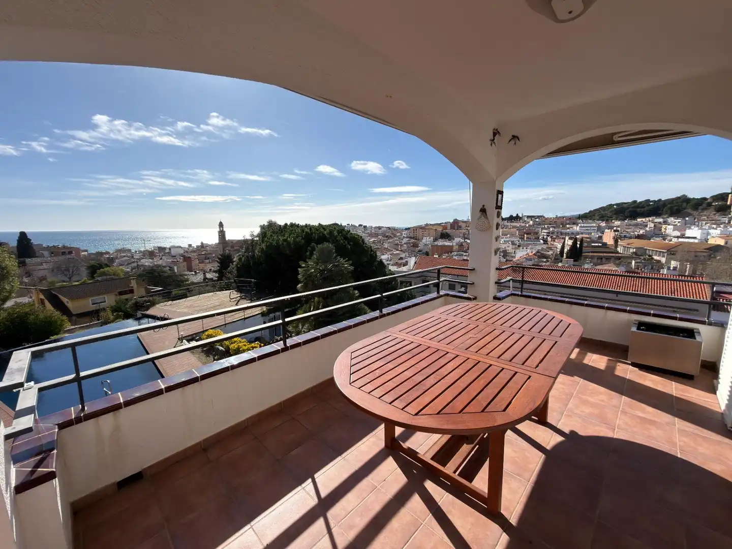 Terraza de Casa o chalet en venta en Canet de Mar con Calefacción, Jardín privado y Trastero