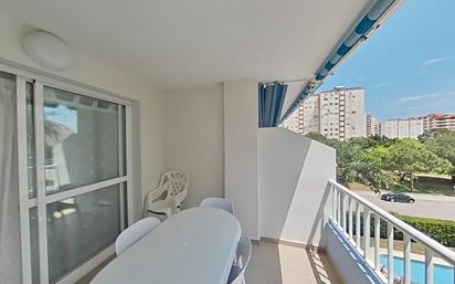 Balcony of Flat for sale in Gandia  with Air Conditioner, Terrace and Community pool