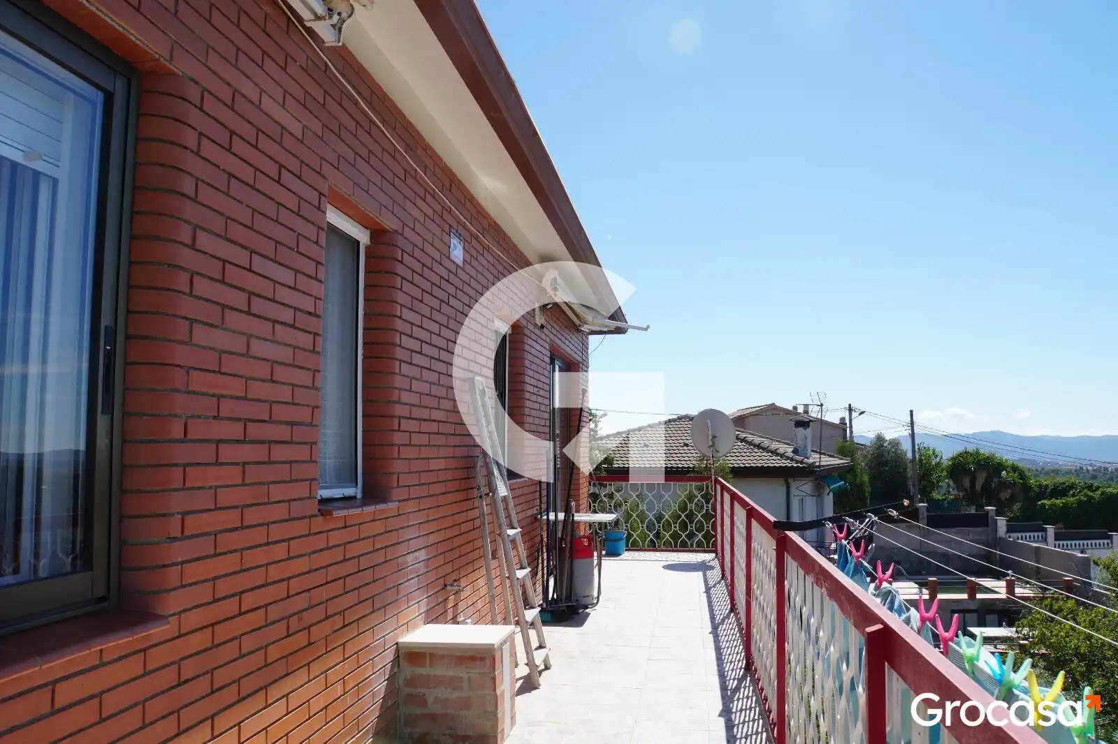 Terraza de Casa o chalet en venta en Els Hostalets de Pierola con Calefacción, Jardín privado y Terraza