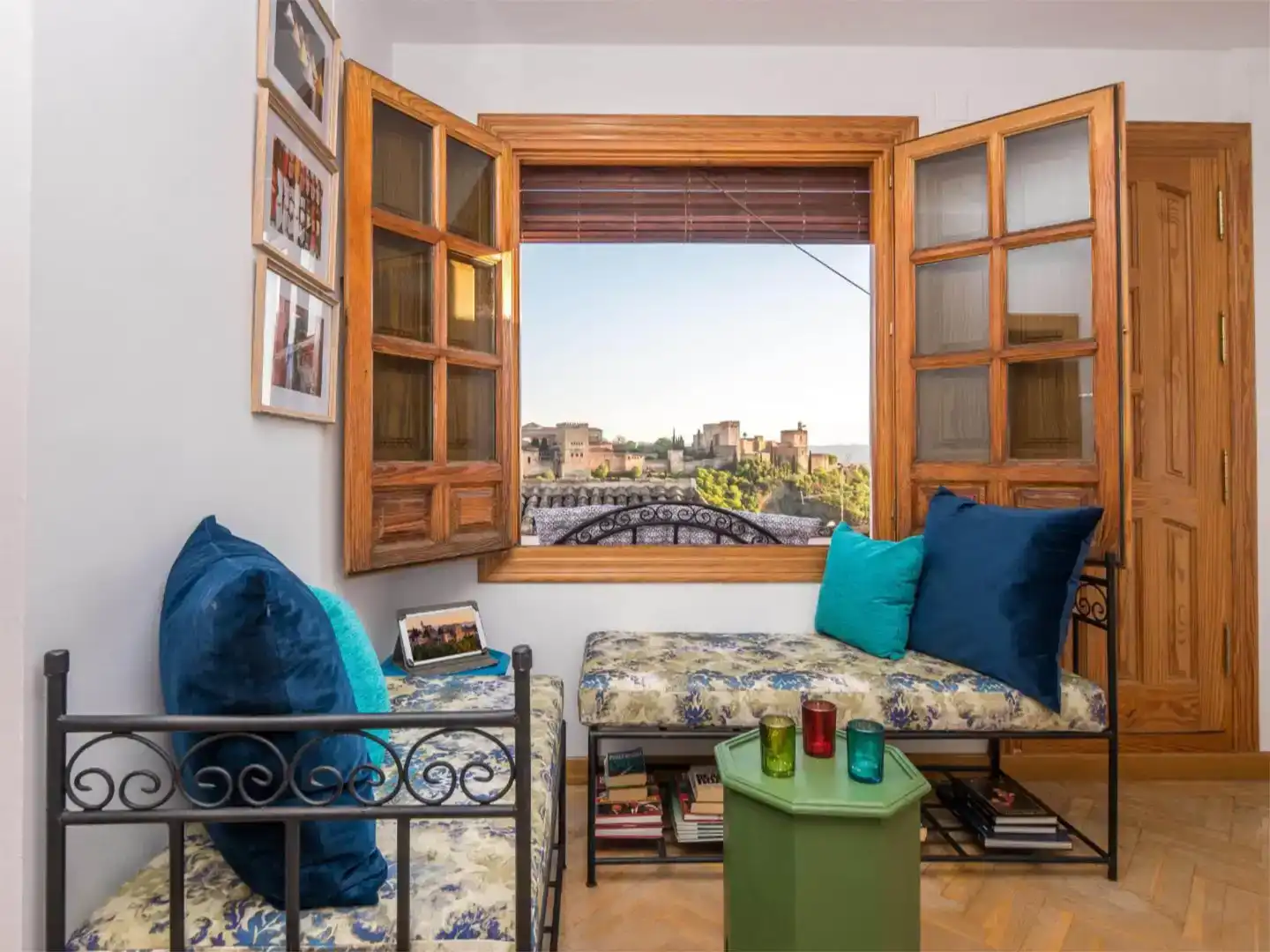Balcony of Flat for rent in Albaicín