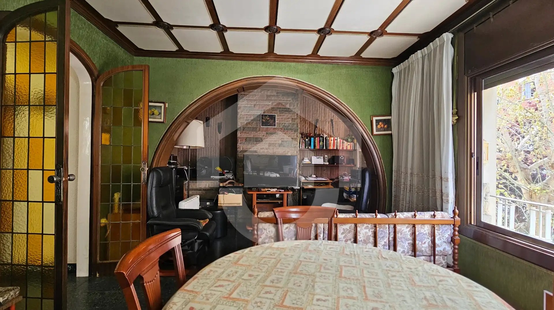 Comedor de Casa o chalet en venta en Barcelona con Terraza y Amueblado