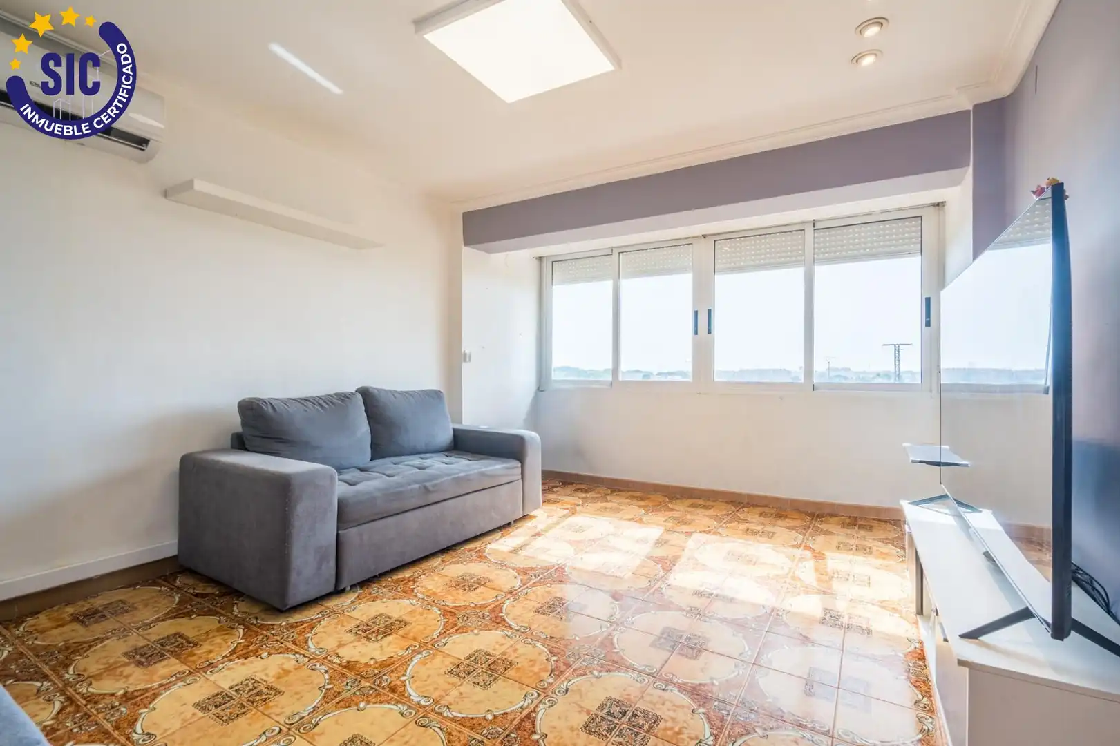 Sala de estar de Piso en venta en Valencia con Aire acondicionado y Calefacción