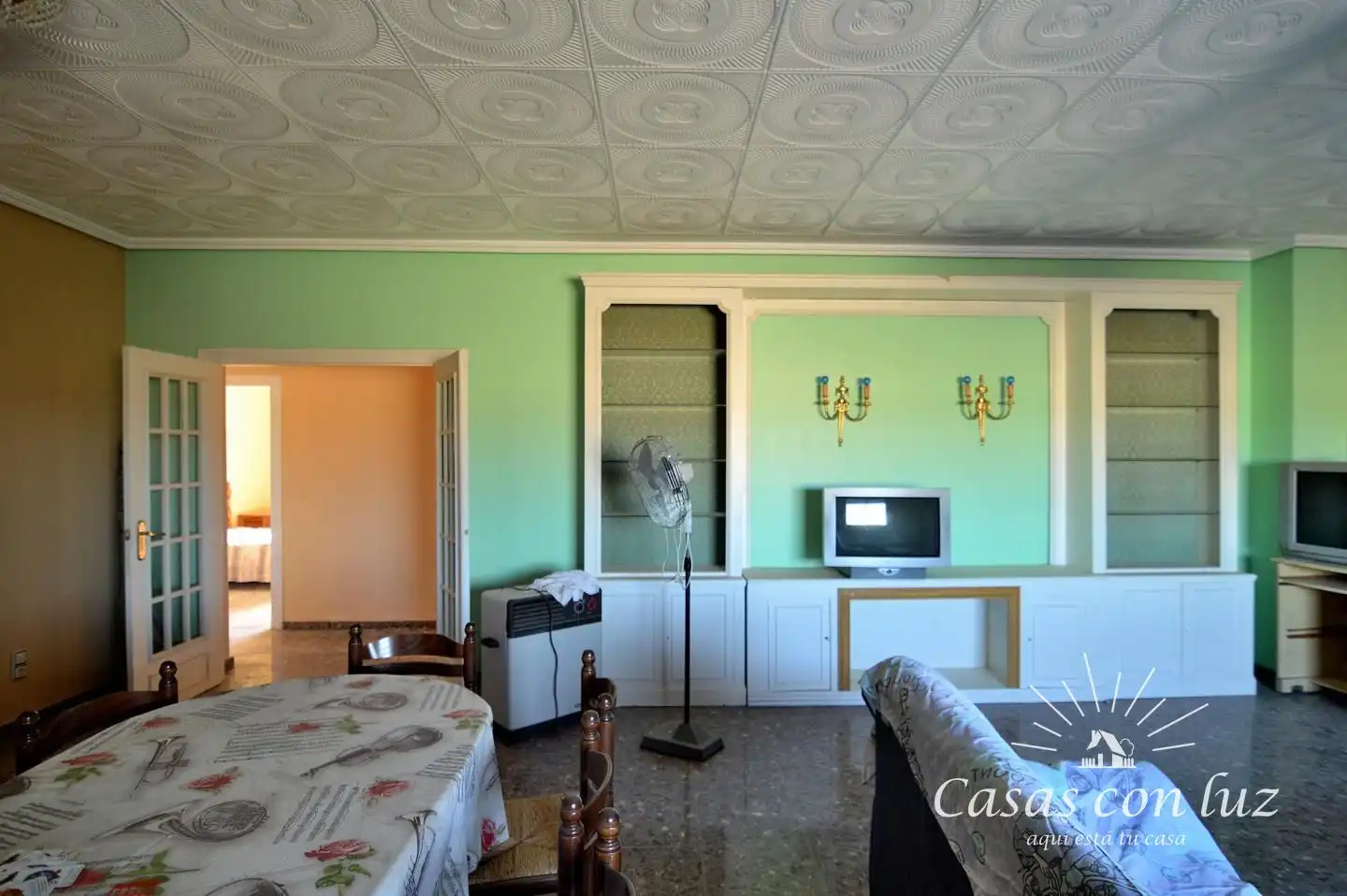Sala d'estar de Casa o xalet en venda en Barrios rurales del oeste
