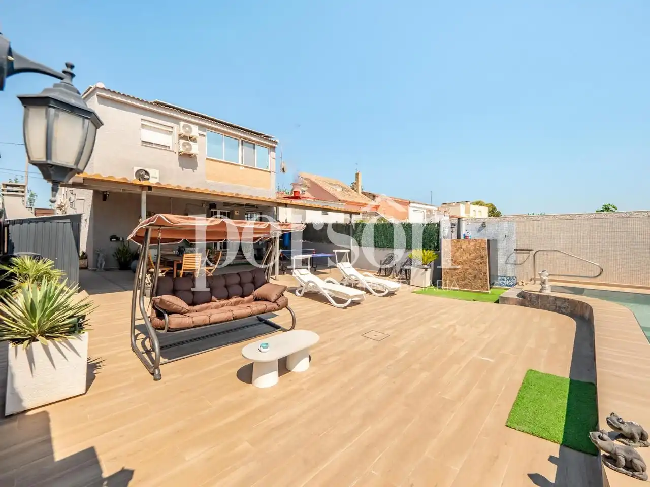 Terrace of Houses for sale in Torrent  with Air Conditioner, Private garden and Terrace
