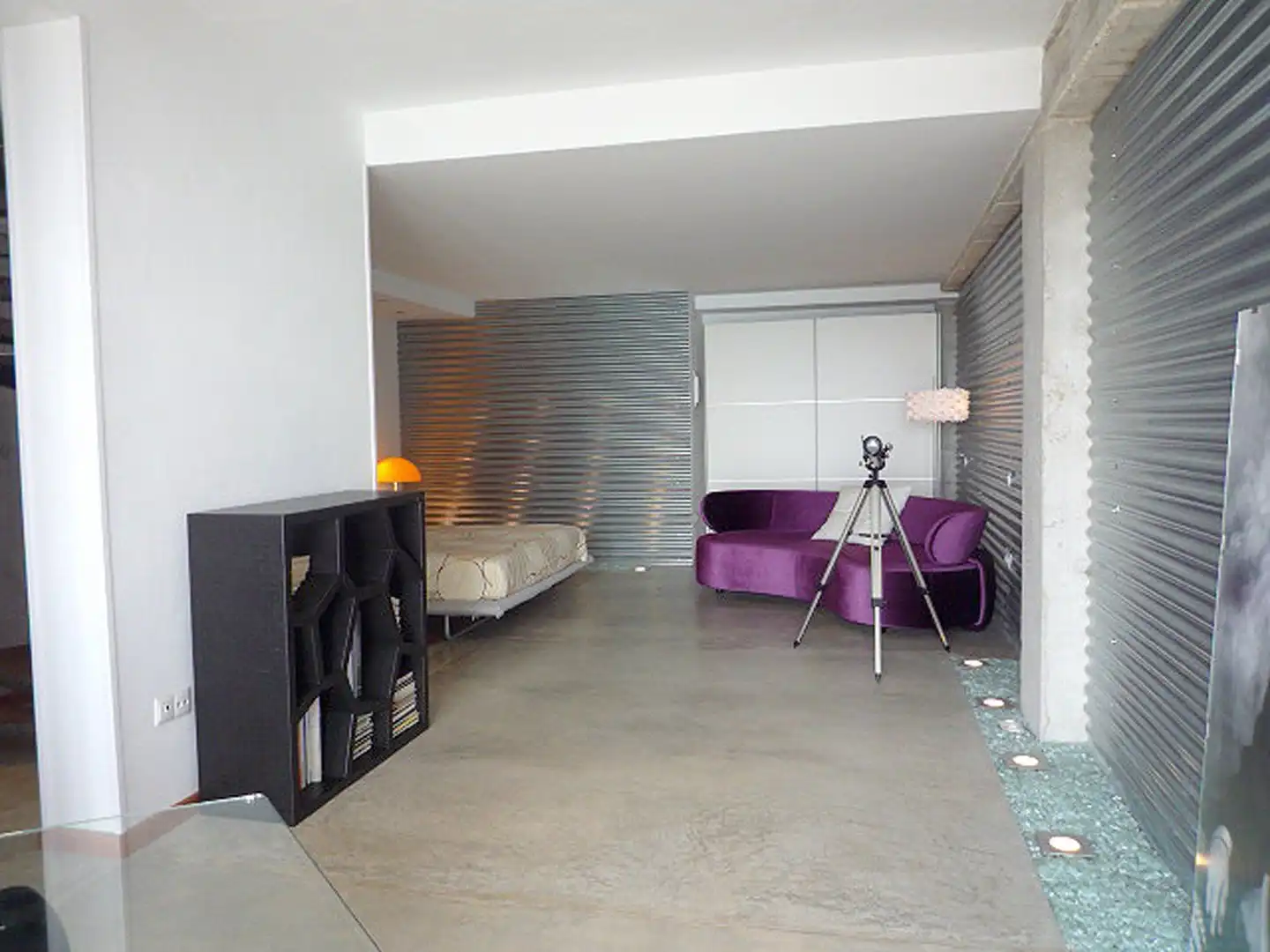 Sala d'estar de Casa adosada en venda en Calpe / Calp amb Aire condicionat, Terrassa i Moblat