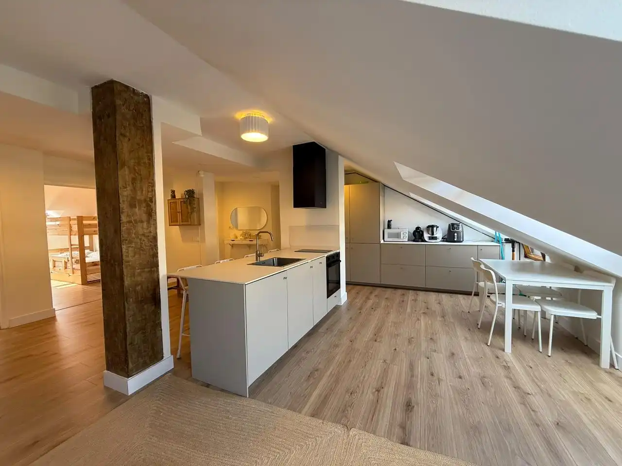 Kitchen of Flat for sale in Castro-Urdiales  with Heating, Parquet flooring and Storage room
