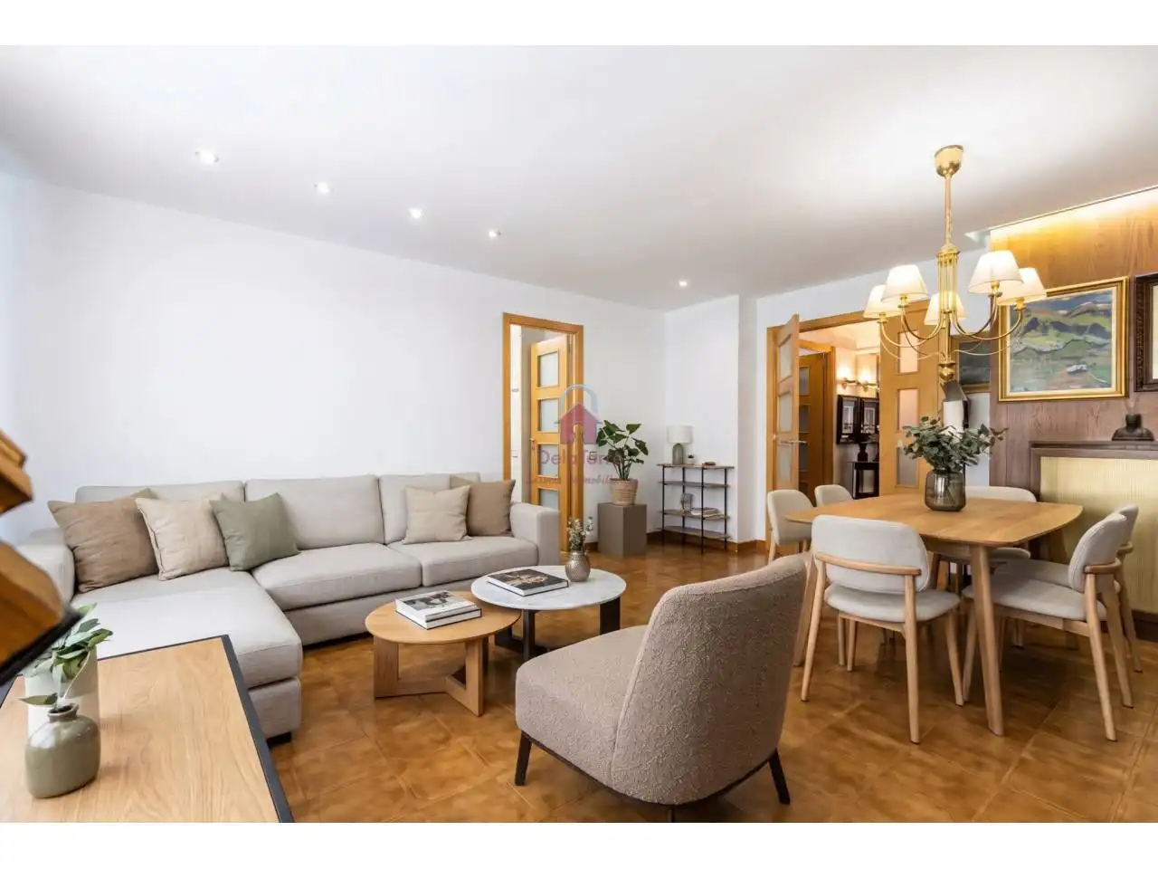 Sala de estar de Piso en venta en Terrassa con Calefacción y Balcón