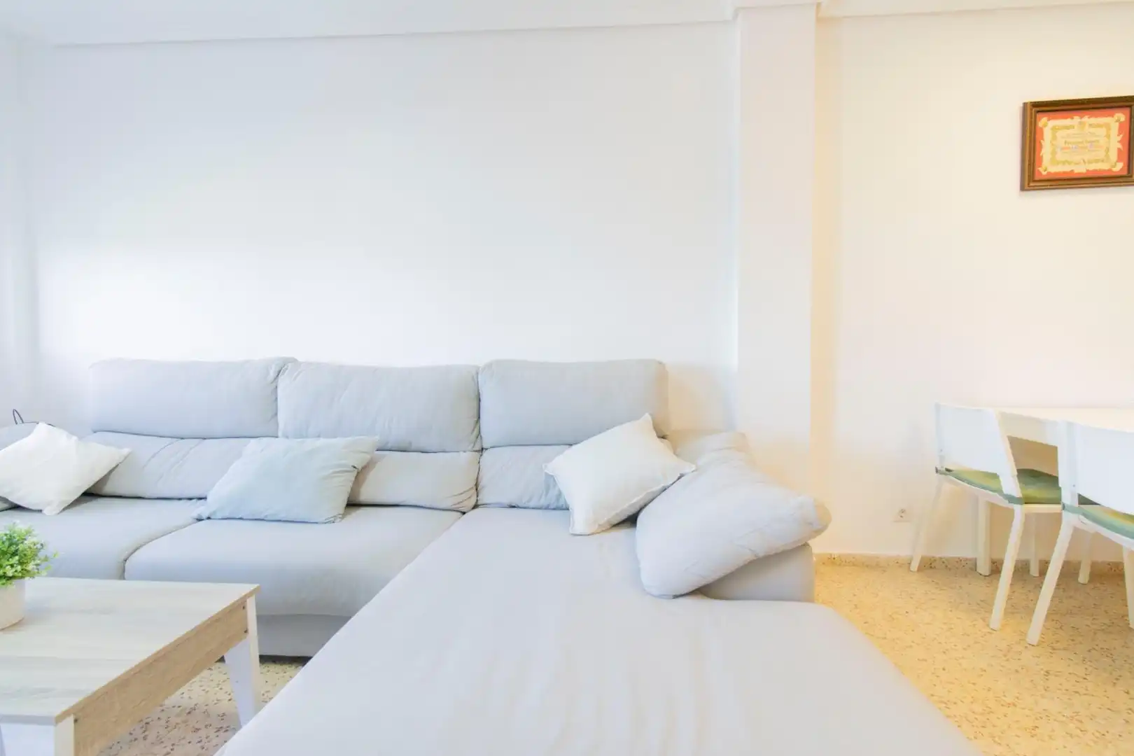 Sala de estar de Piso en venta en Valencia con Aire acondicionado, Trastero y Balcón