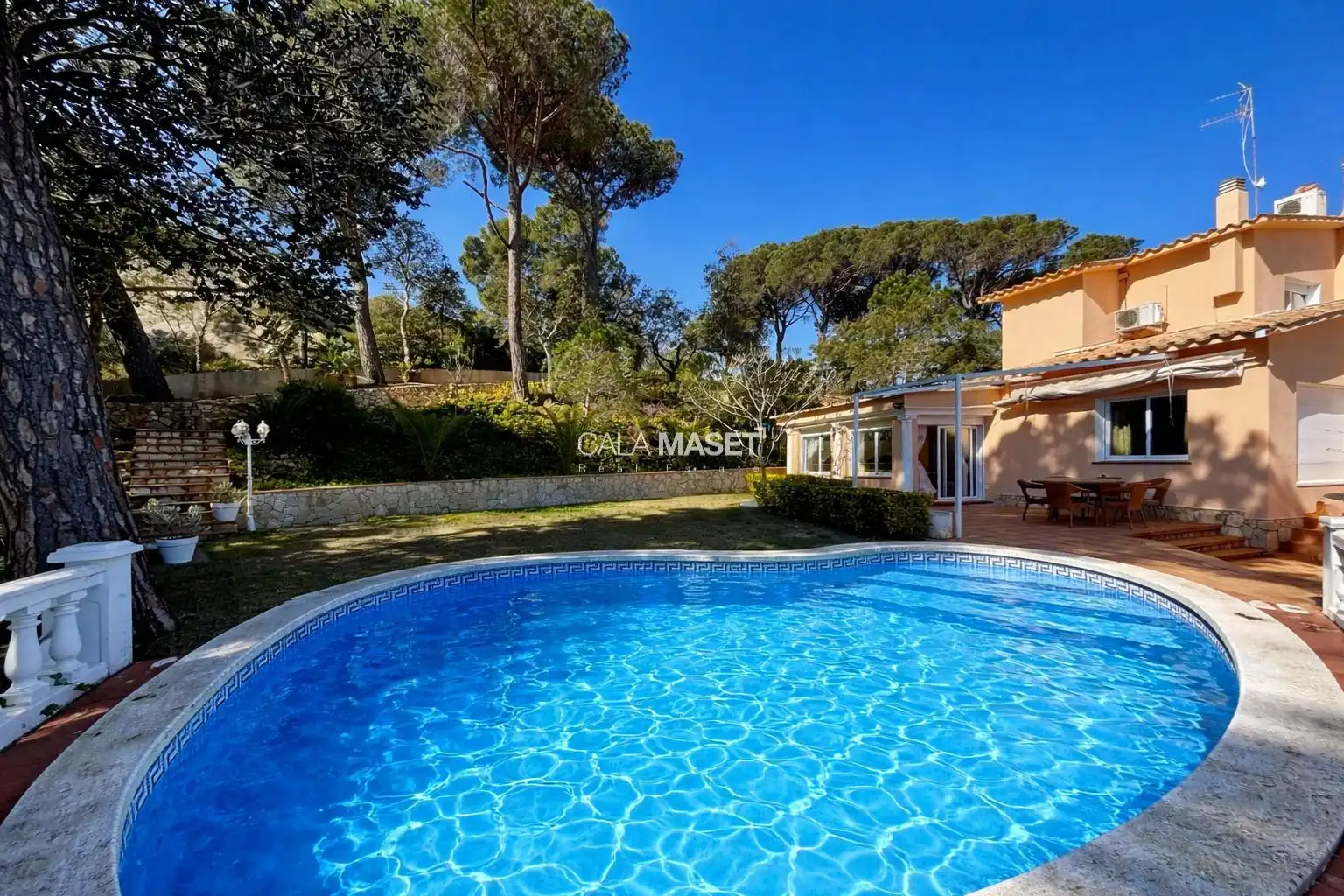Garten von Haus oder Chalet zum Verkauf in Calonge i Sant Antoni mit Heizung, Privatgarten und Terrasse