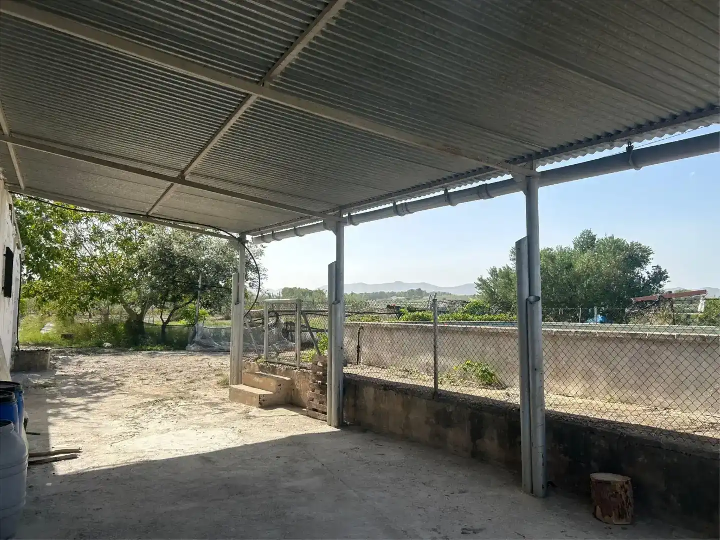 Terrassa de Finca rústica en venda en Albaida amb Piscina