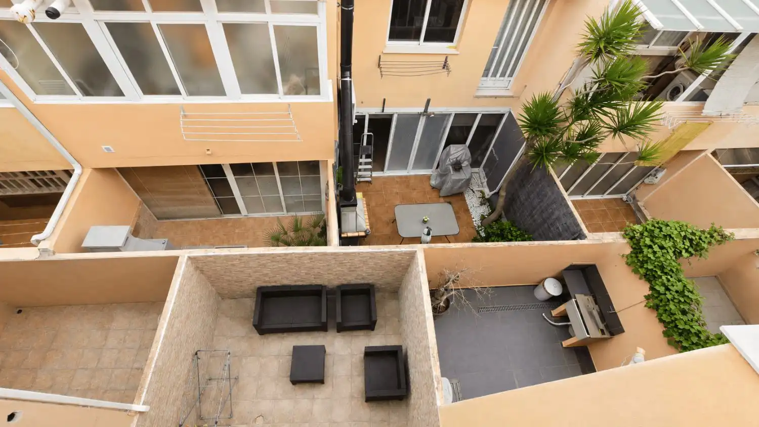 Terraza de Casa adosada en venta en Almazora / Almassora con Aire acondicionado y Terraza