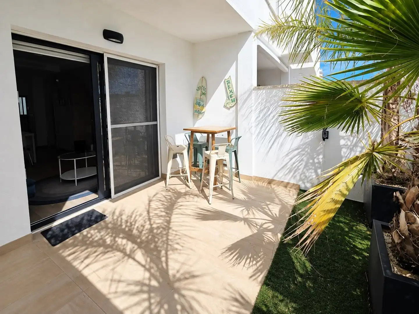 Terrasse von Haus oder Chalet zum Verkauf in Finestrat mit Klimaanlage, Privatgarten und Terrasse