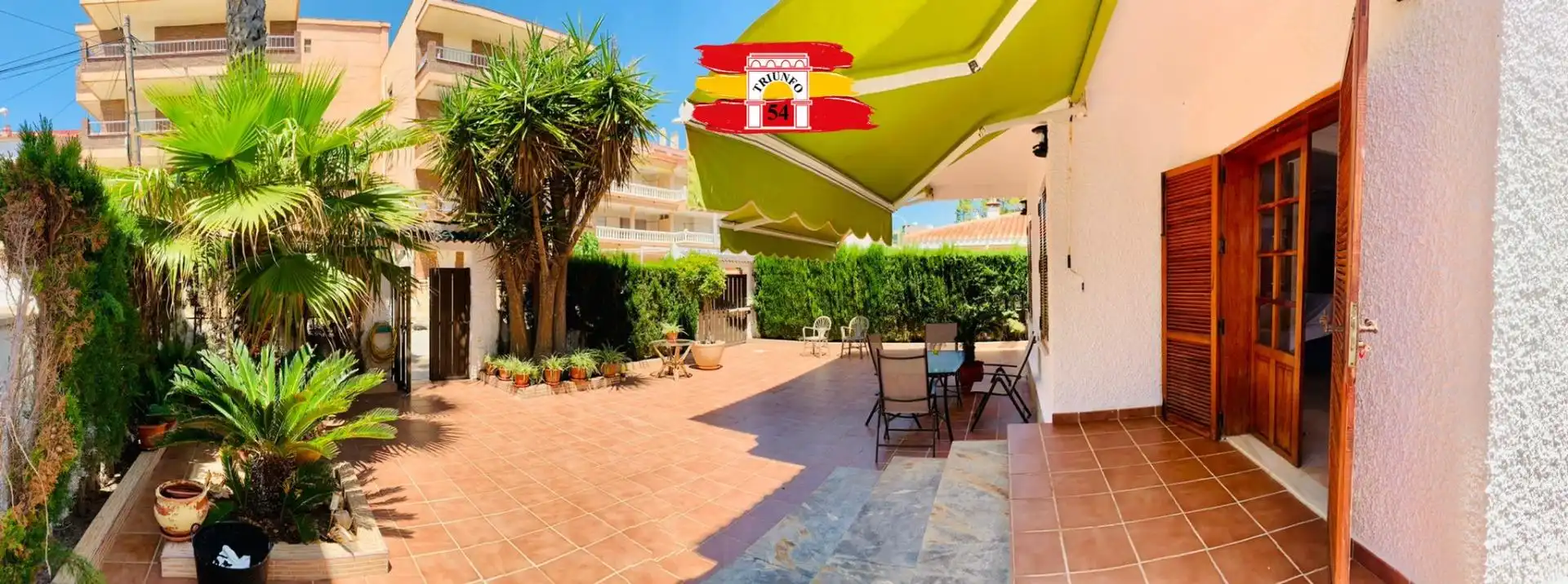 Jardín de Casa o chalet en venta en Pilar de la Horadada con Jardín privado, Terraza y Amueblado