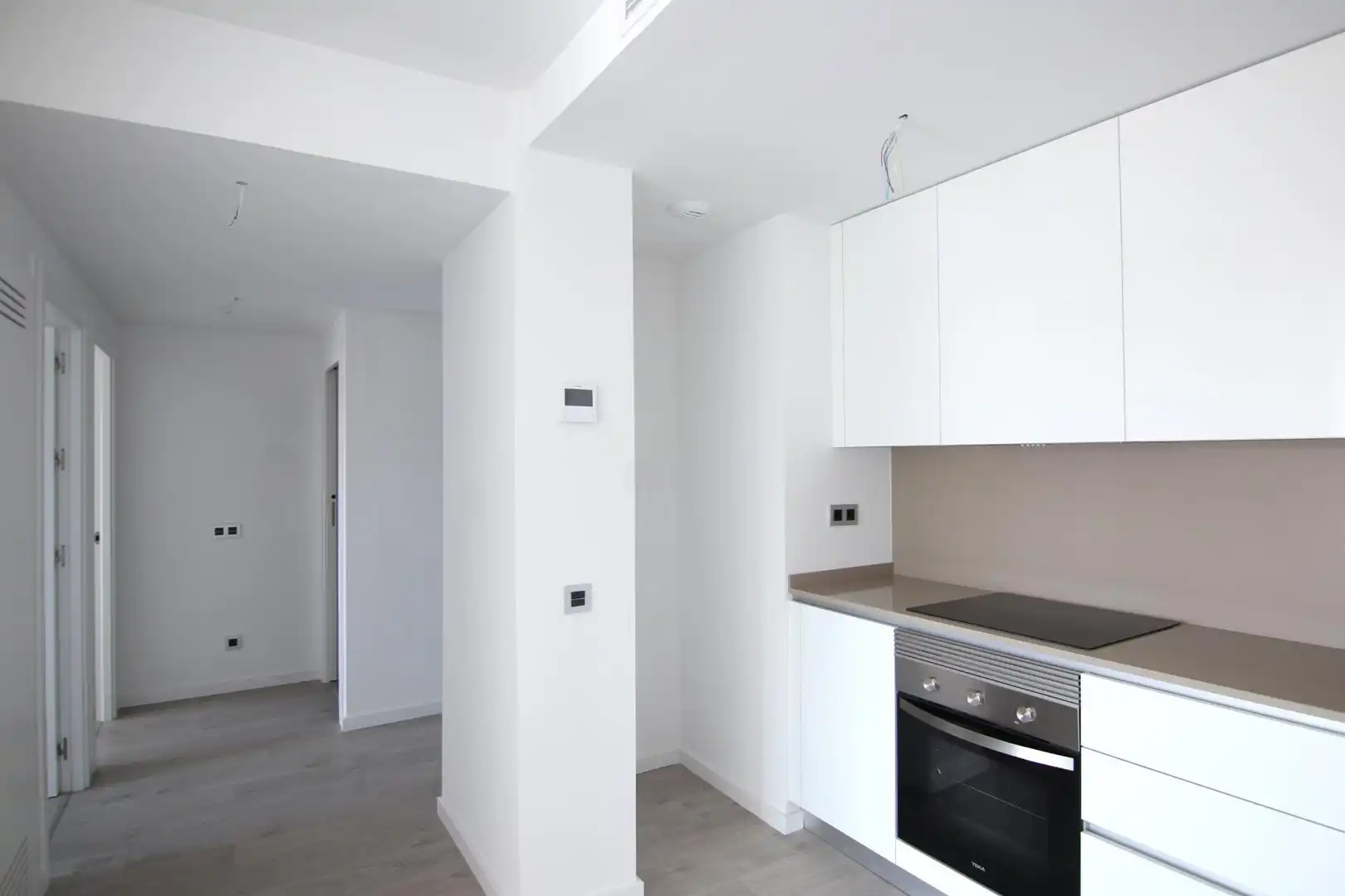 Küche von Wohnung zur Miete in Sabadell mit Klimaanlage, Heizung und Parkett