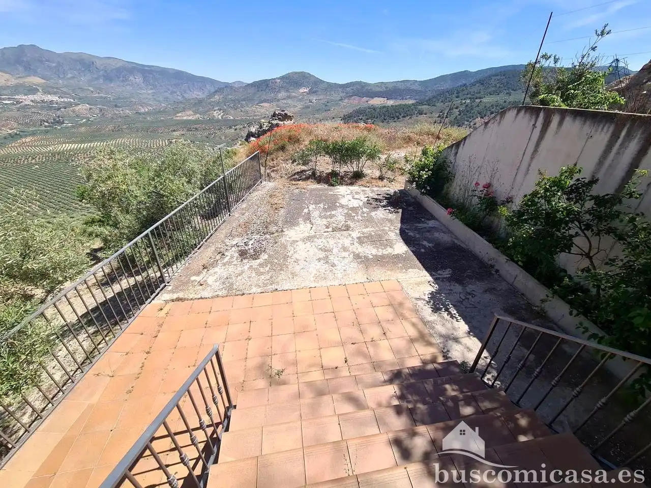 Terrassa de Casa o xalet en venda en Huelma amb Aire condicionat, Calefacció i Jardí privat