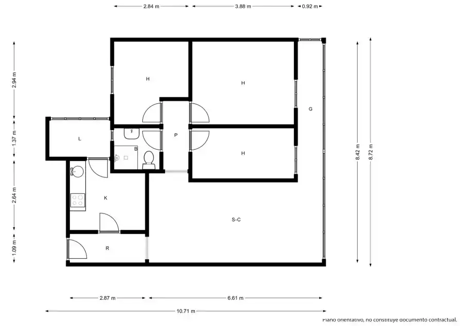 Piso en venta en Fuenlabrada