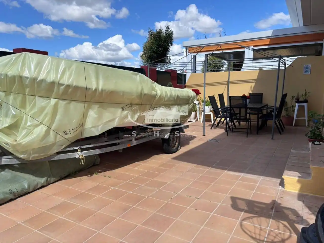 Terrace of Detached homes for sale in Sanlúcar de Barrameda  with Air Conditioner, Heating and Private garden