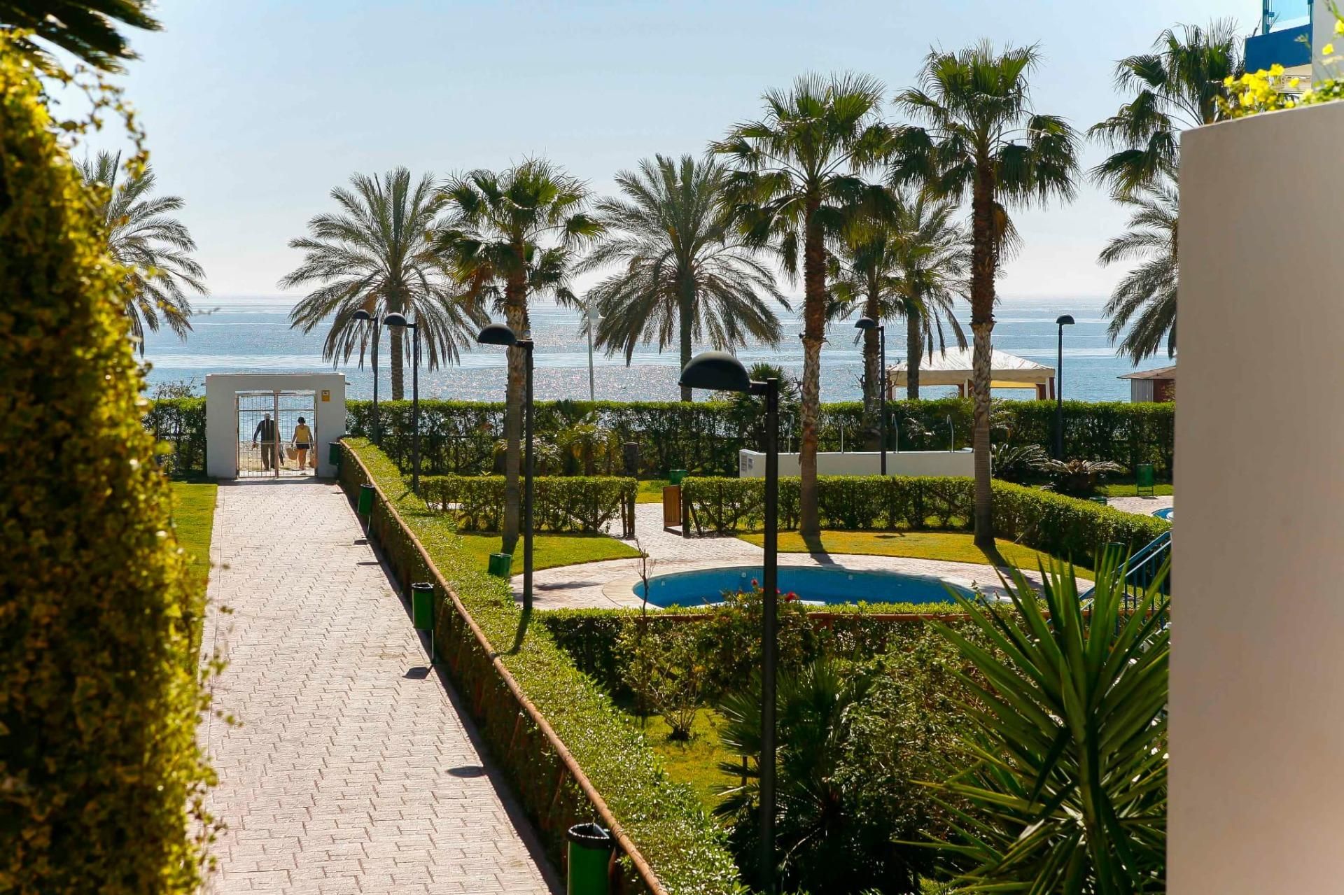 Jardín de Apartamento en venta en Gualchos con Aire acondicionado, Jardín privado y Terraza