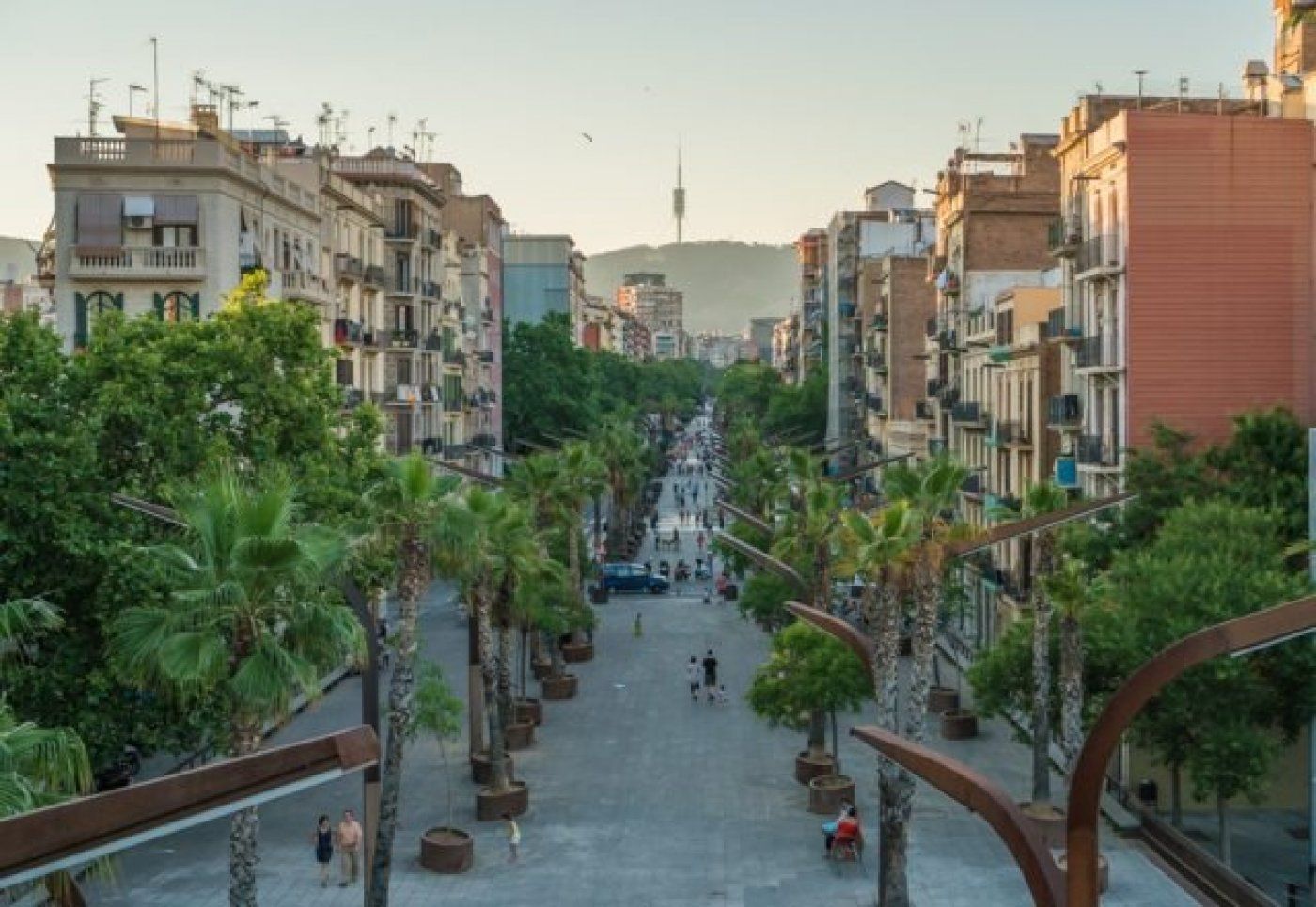Vista exterior de Residencial en venda en  Barcelona Capital