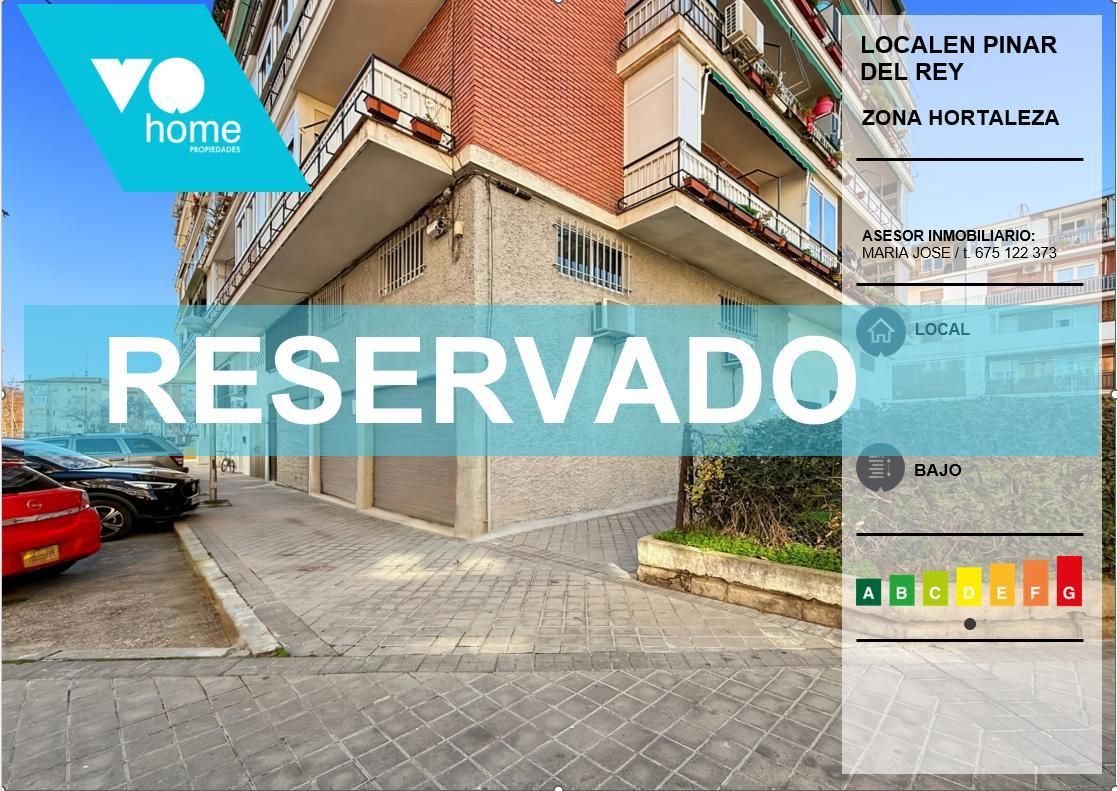 Exterior view of Premises for sale in  Madrid Capital