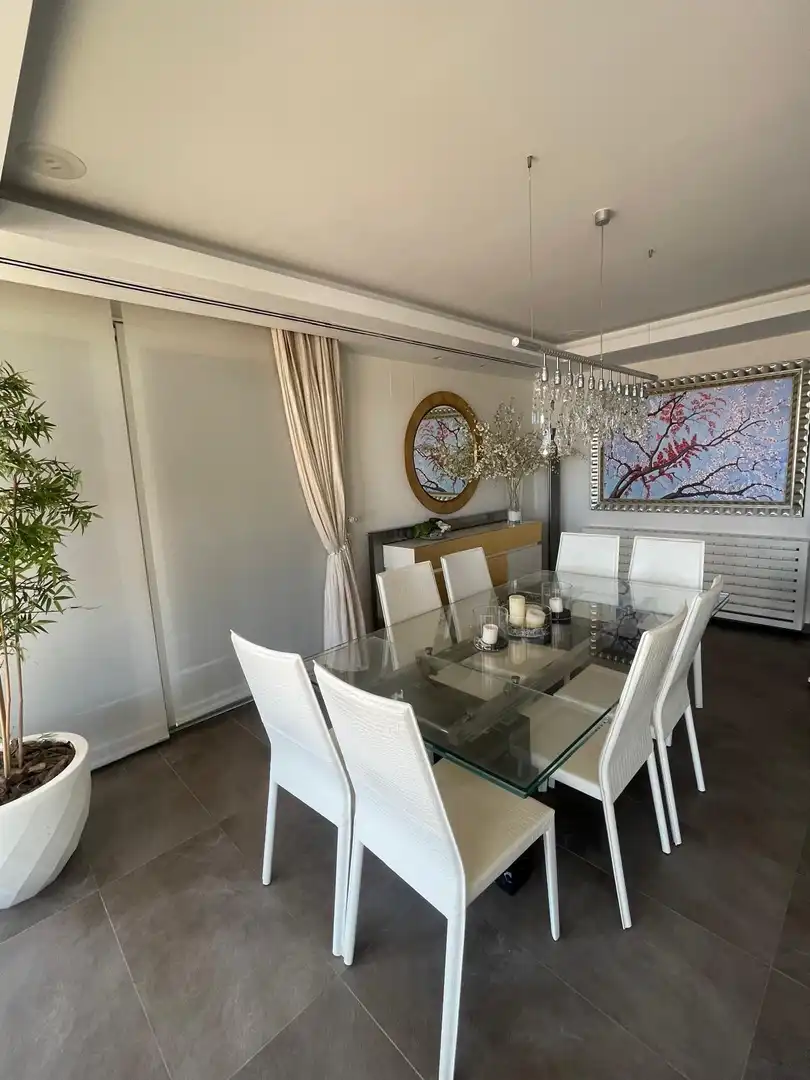 Esszimmer von Haus oder Chalet zur Miete in Elche / Elx mit Klimaanlage, Heizung und Privatgarten
