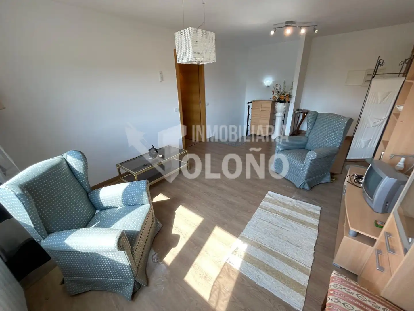 Sala d'estar de Dúplex en venda en Zarratón amb Calefacció, Parquet i Traster
