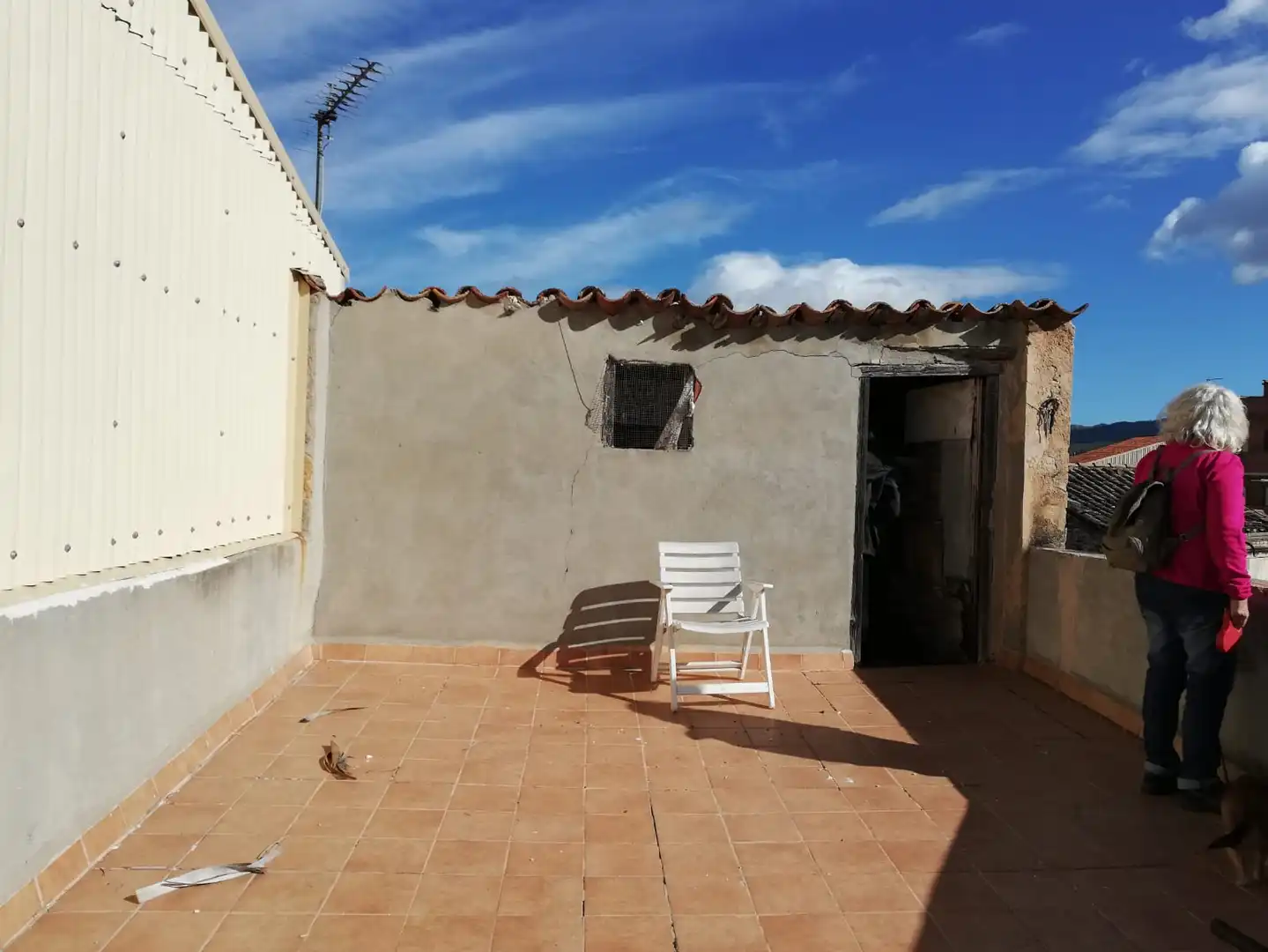 Terraza de Casa o chalet en venta en Sarral con Jardín privado