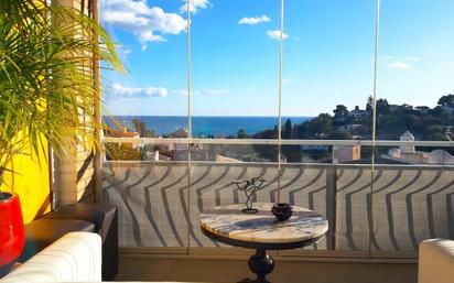 Balcony of Single-family semi-detached for sale in Benalmádena  with Air Conditioner and Terrace