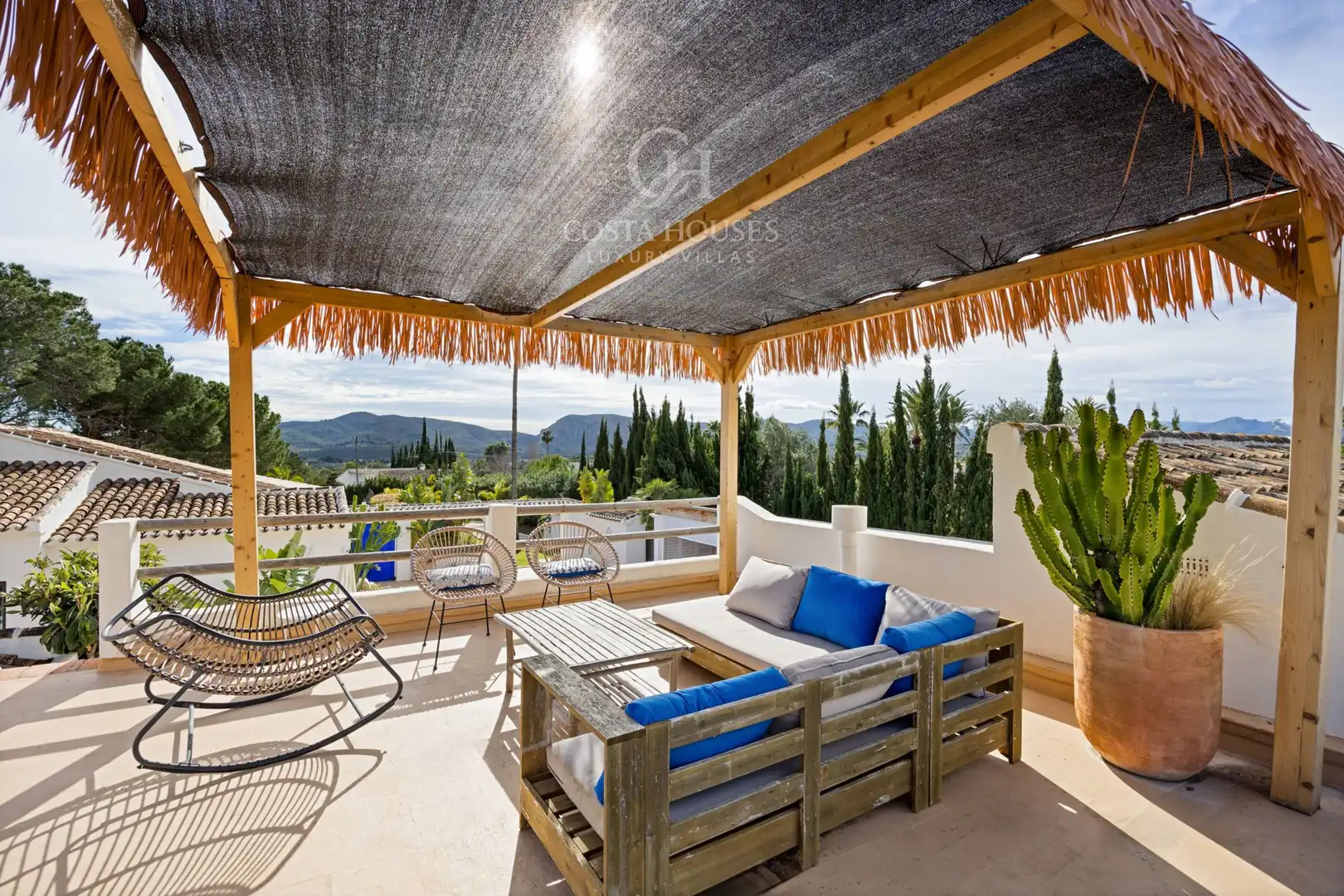 Terrace of Houses for sale in Jávea / Xàbia  with Air Conditioner, Heating and Private garden