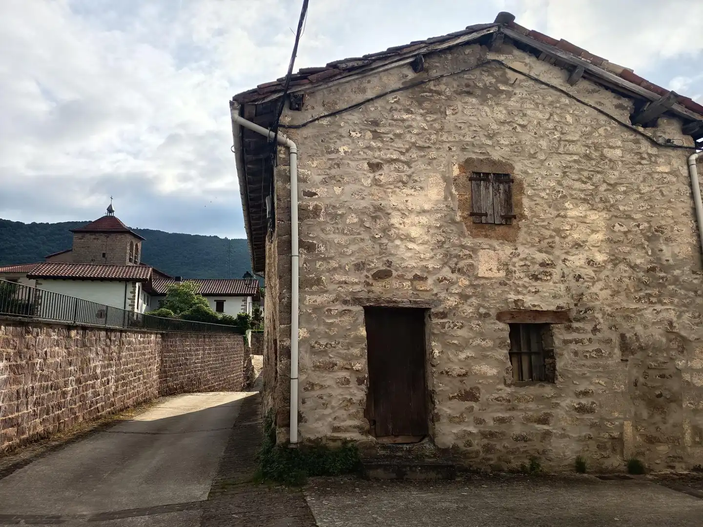 Vista exterior de Casa o xalet en venda en Oroz-Betelu / Orotz-Betelu