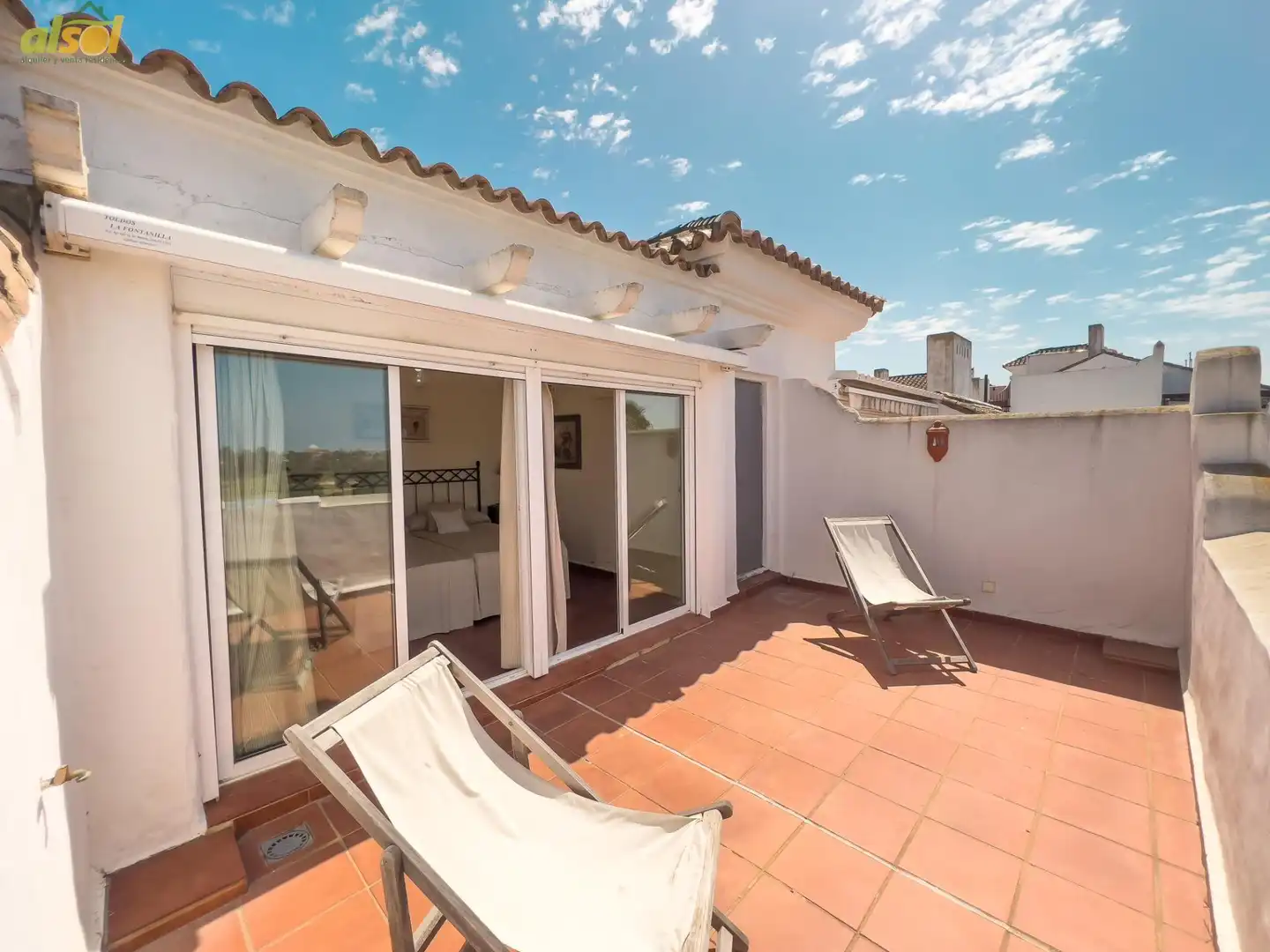 Terrace of Attic for sale in Rota  with Air Conditioner, Terrace and Storage room