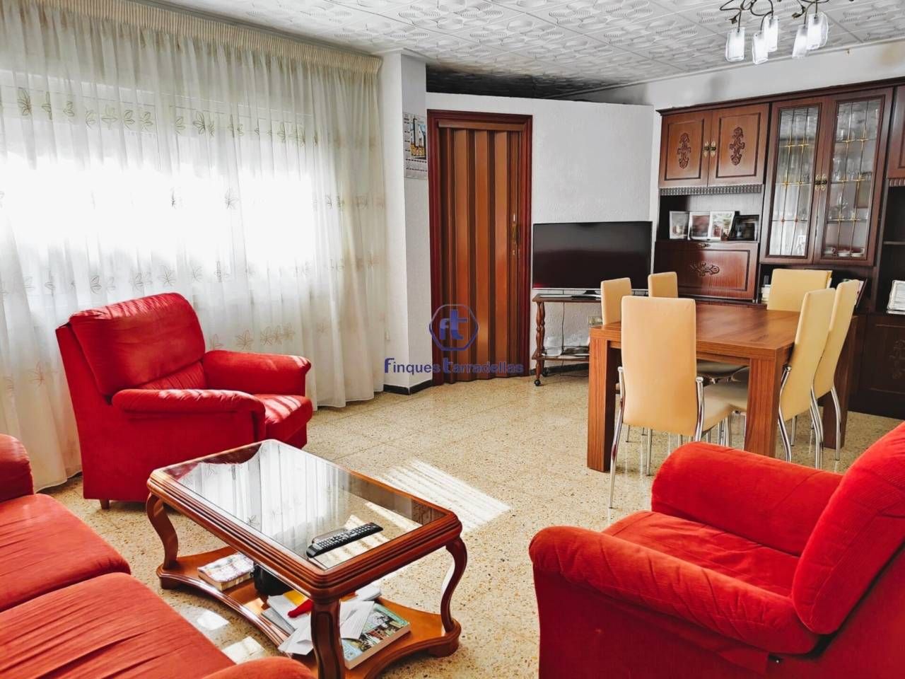 Sala d'estar de Pis en venda en Blanes amb Calefacció, Traster i Moblat