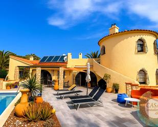 Terrassa de Casa o xalet en venda en L'Ametlla de Mar  amb Jardí privat, Terrassa i Piscina