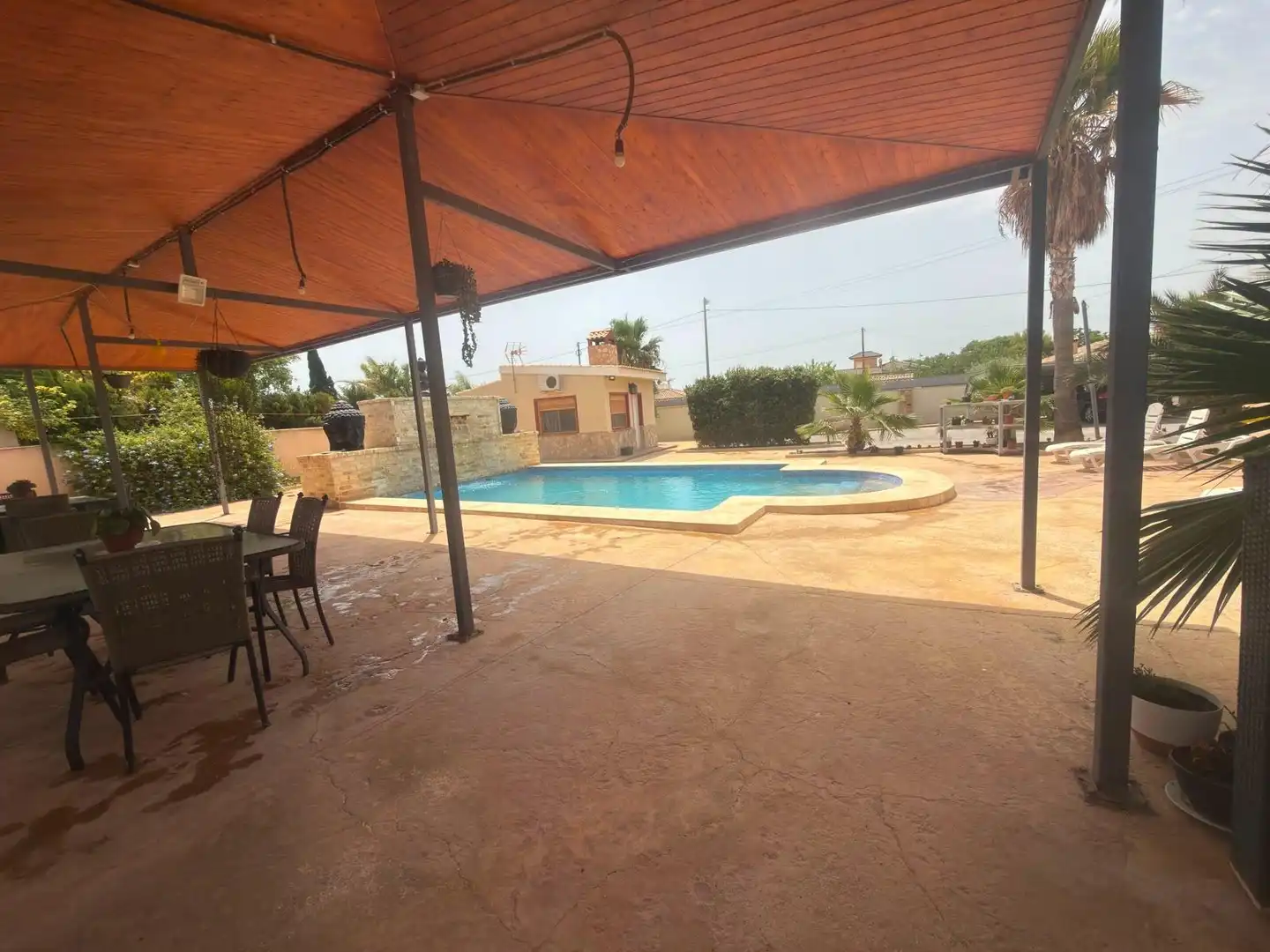 Piscina de Casa o xalet en venda en Alicante / Alacant amb Aire condicionat, Calefacció i Jardí privat