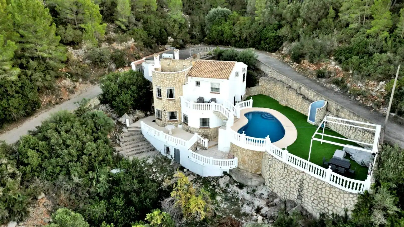 Vista exterior de Casa o chalet en venta en Dénia con Aire acondicionado, Calefacción y Jardín privado