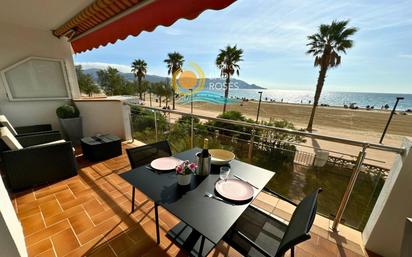 Terrasse von Wohnung zum verkauf in Roses mit Klimaanlage, Terrasse und Balkon