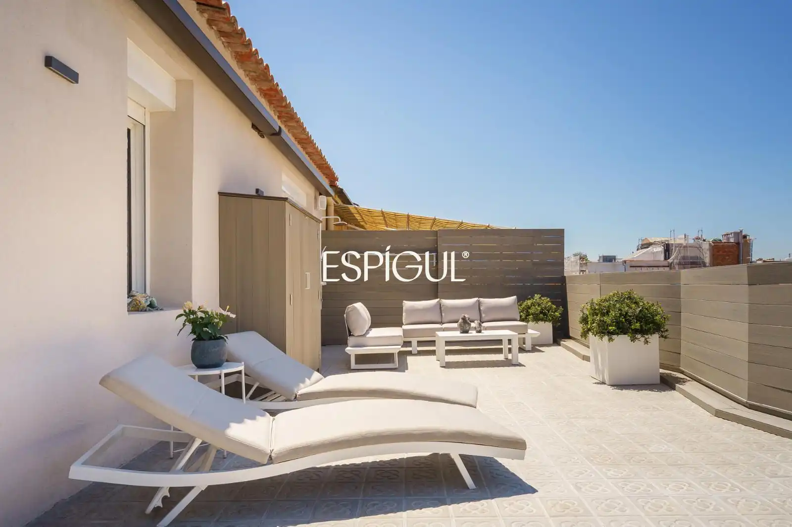 Terrace of Attic for sale in Barcelona  with Air Conditioner, Heating and Parquet flooring