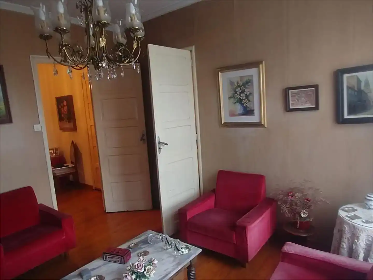 Sala d'estar de Pis en venda en Chantada amb Parquet i Traster