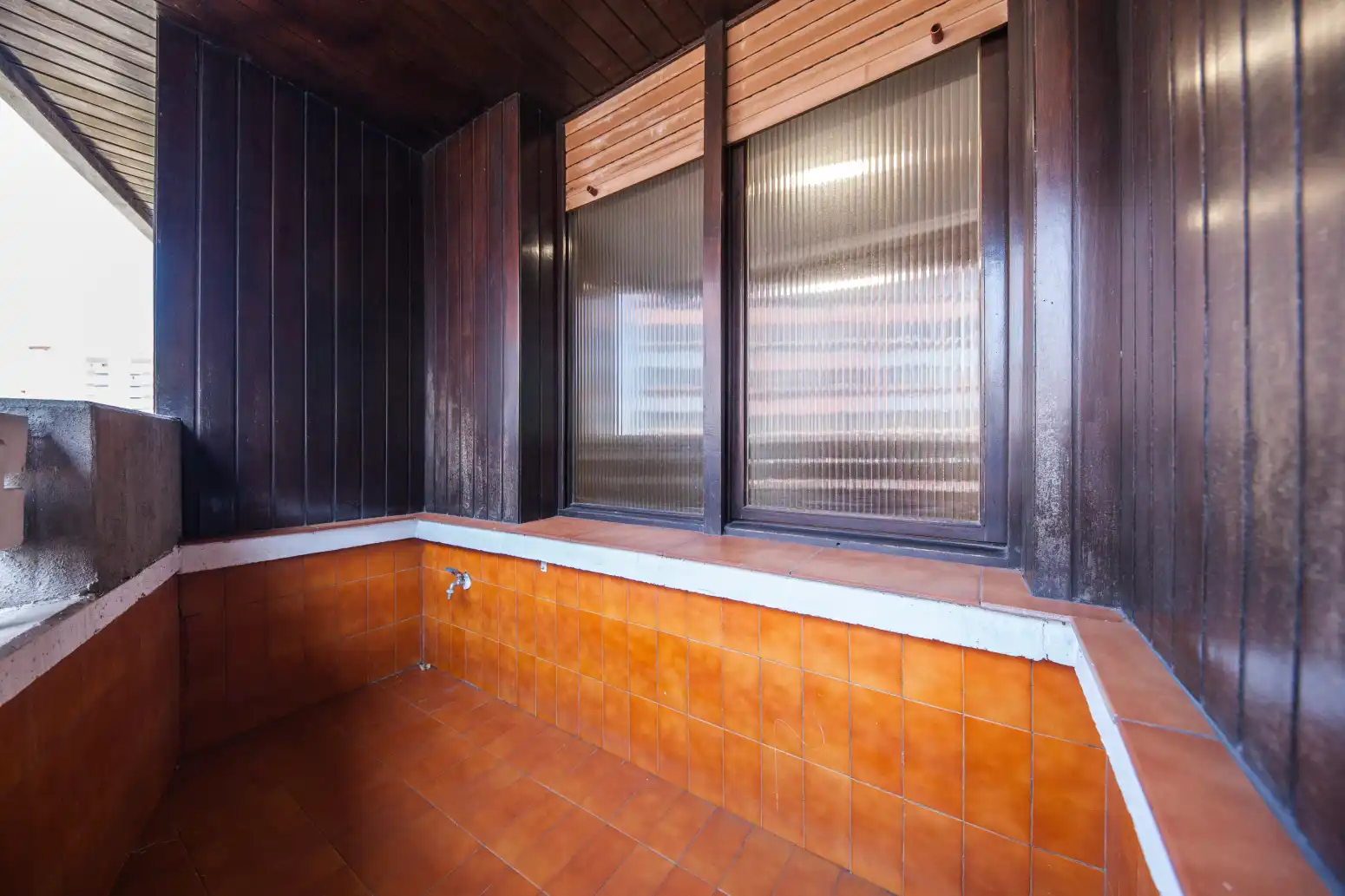 Balcony of Flat for sale in Gijón   with Heating, Parquet flooring and Terrace