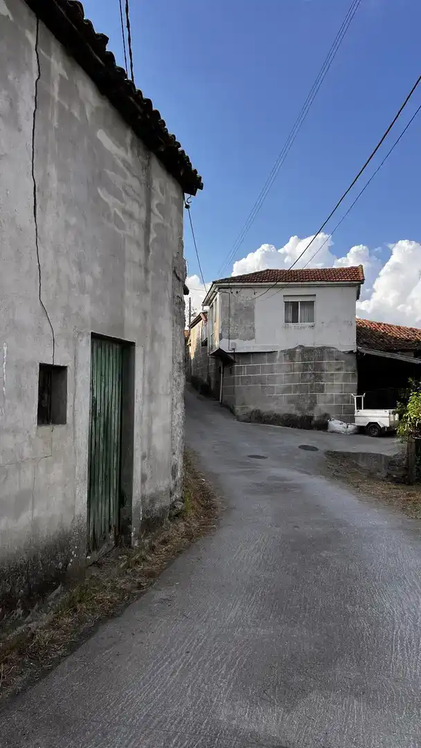 Vista exterior de Finca rústica en venda en Ramirás amb Jardí privat, Parquet i Traster