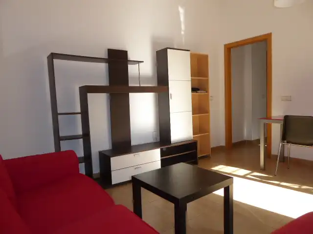 Sala d'estar de Apartament de lloguer en Málaga amb Aire condicionat, Traster i Moblat